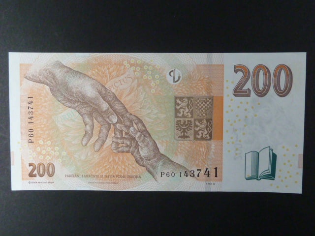 200 Kč 2018 série P 60