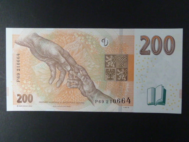 200 Kč 2018 série P 69