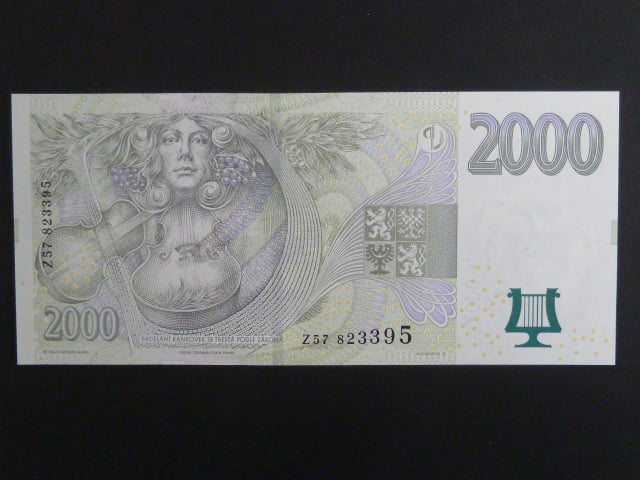 2000 Kč 2007 série Z 57