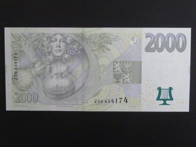 2000 Kč 2007 série Z 59