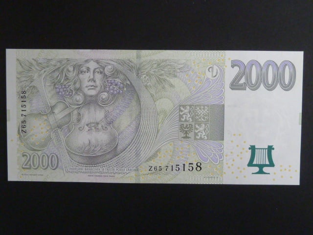 2000 Kč 2007 série Z 65