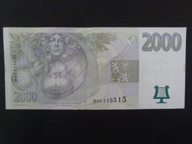2000 Kč 1999 série B 03