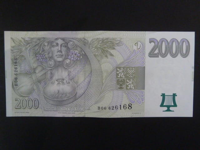2000 Kč 1999 série B 06
