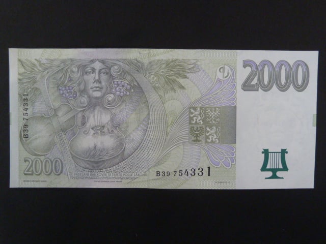 2000 Kč 1999 série B 39
