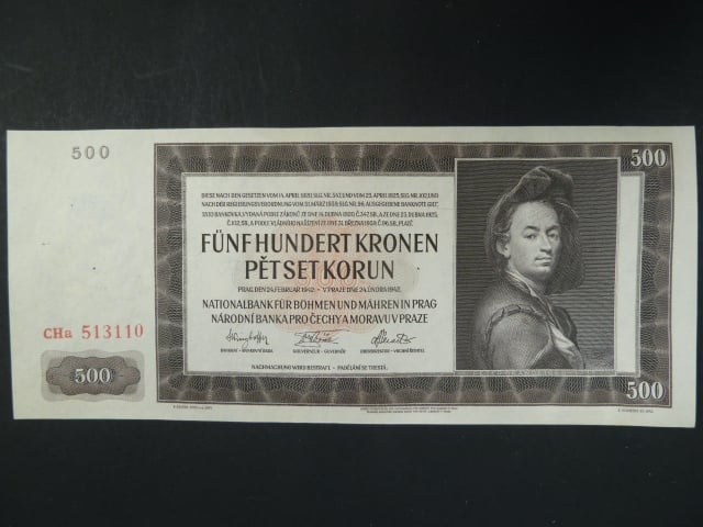 500 K 24.2.1942, série CHa II. vydání