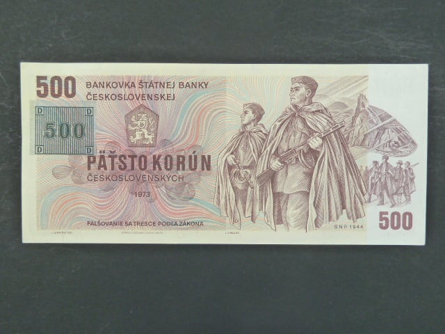 500 Kč 1973/1993 série U 12, kolek