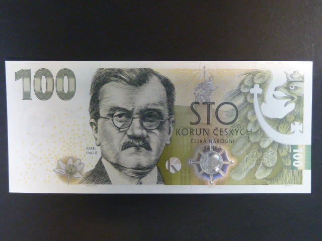 Engliš, 100 Kč 2022 série ET 08