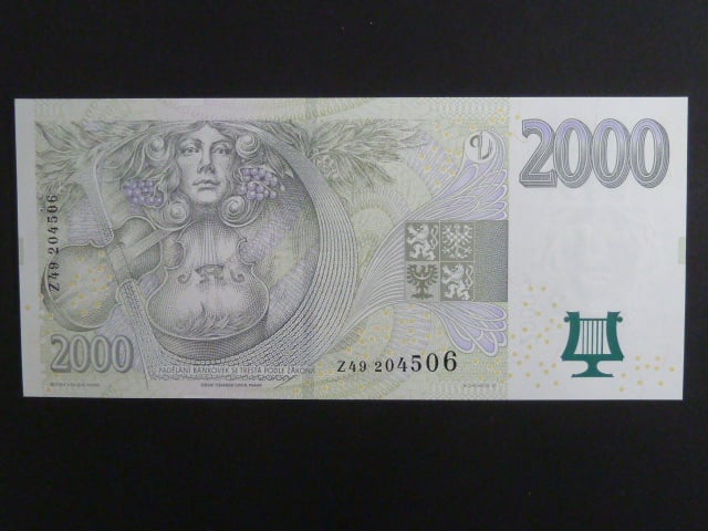 2000 Kč 2007 série Z 49