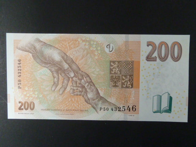 200 Kč 2018 série P 50