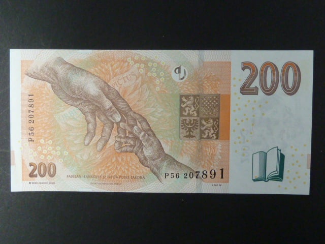200 Kč 2018 série P 56