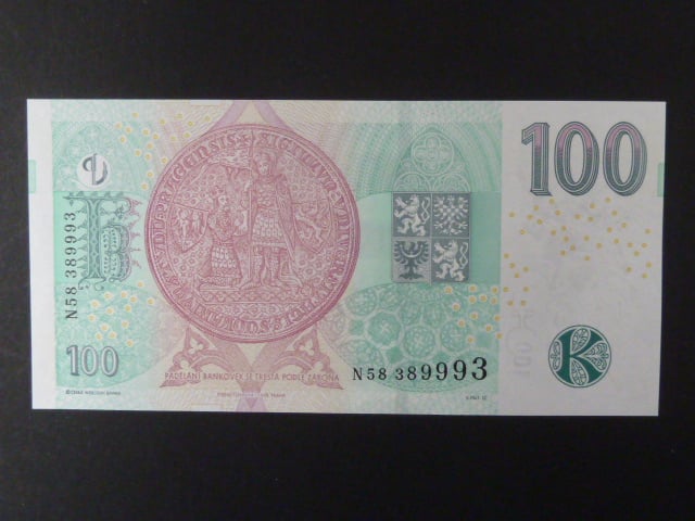 100 Kč 2018 s. N 58