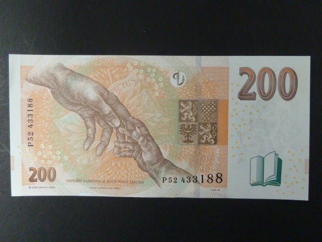 200 Kč 2018 série P 52
