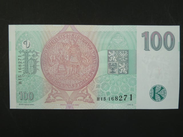 100 Kč 1997 série H 15