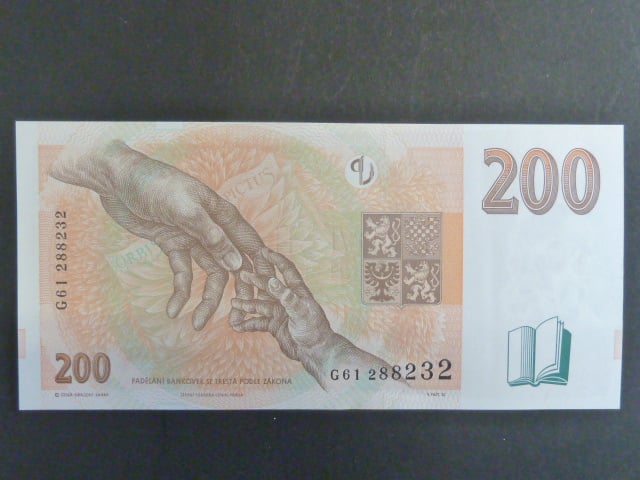 200 Kč 1998 série G 61