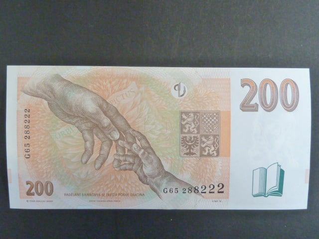 200 Kč 1998 série G 65