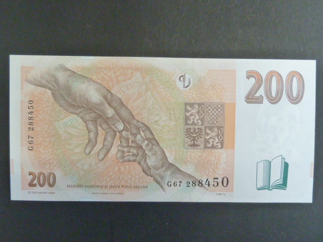 200 Kč 1998 série G 67