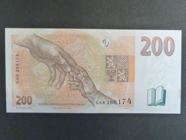 200 Kč 1998 série G 68
