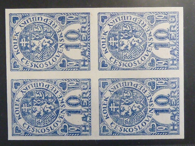 10 h kolek 1919 ve 4-bloku s lepem