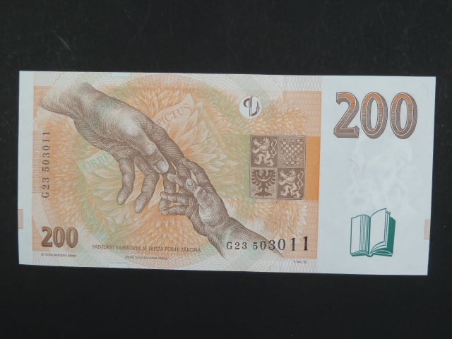200 Kč 1998 série G 23
