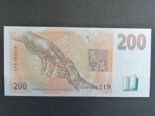 200 Kč 1998 série G 49