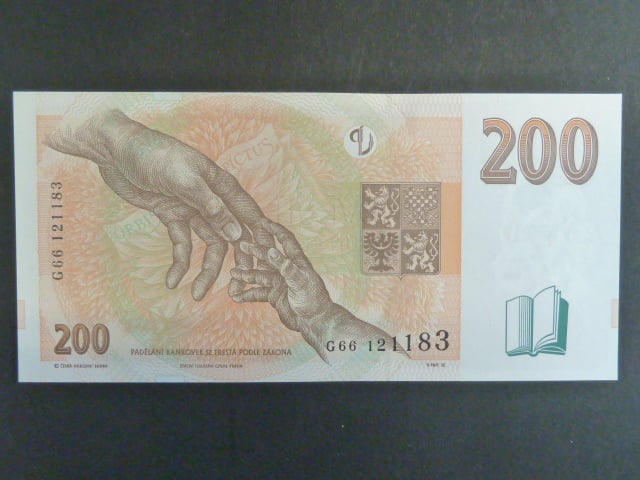 200 Kč 1998 série G 66