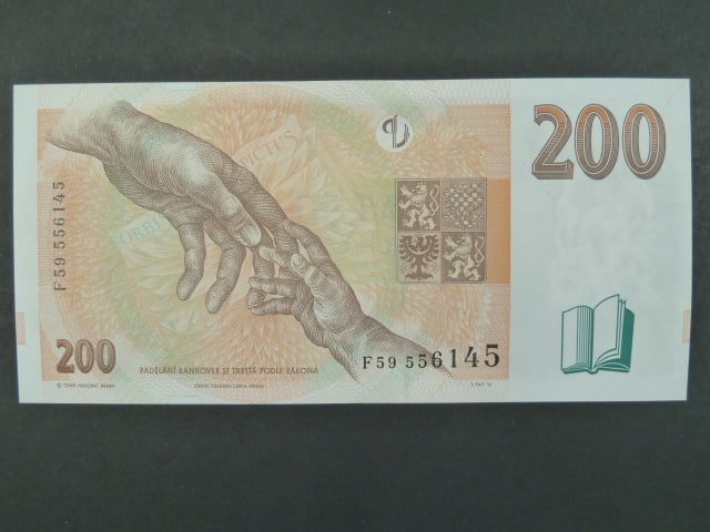 200 Kč 1998 série F 59