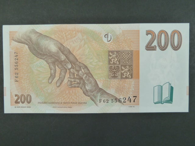 200 Kč 1998 série F 62