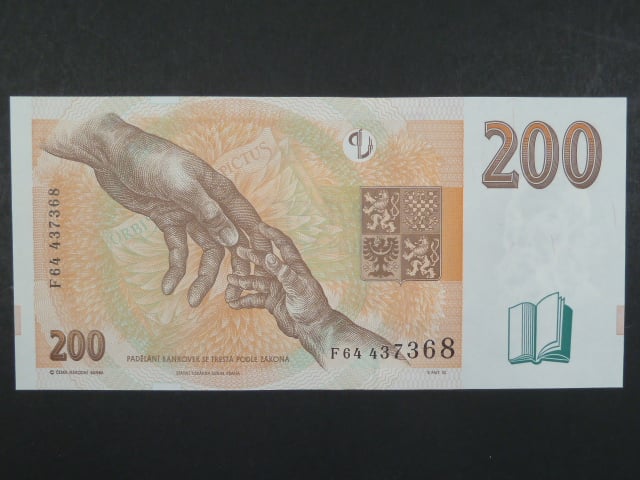 200 Kč 1998 série F 64
