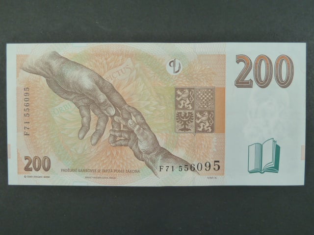 200 Kč 1998 série F 71