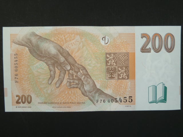 200 Kč 1998 série F 76