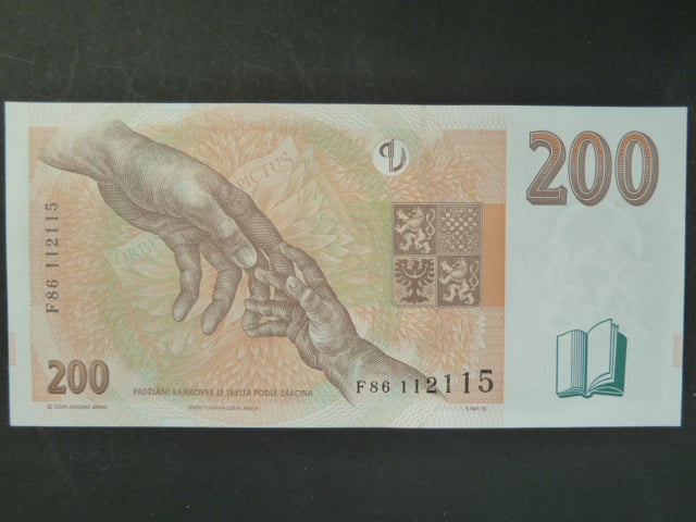 200 Kč 1998 série F 86