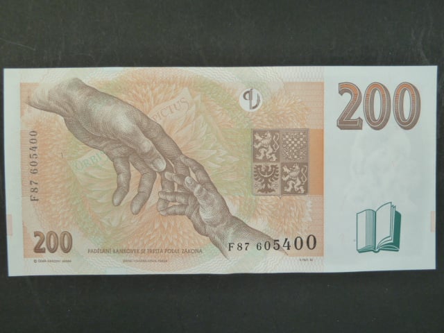 200 Kč 1998 série F 87