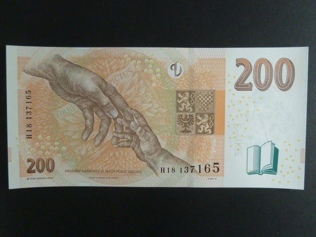 200 Kč 2018 série H 18