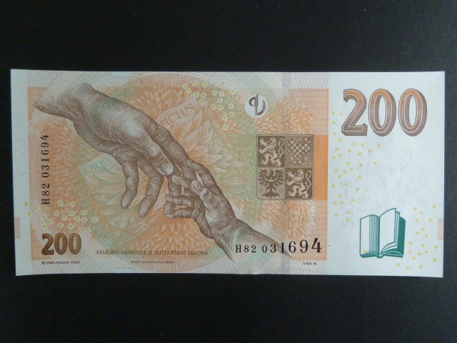200 Kč 2018 série H 82