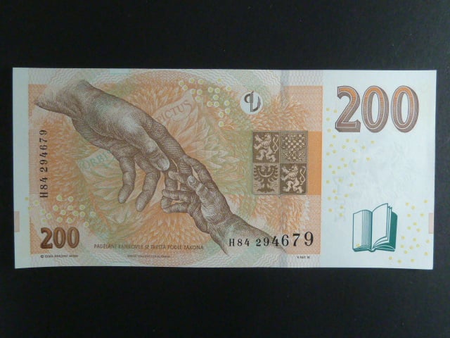 200 Kč 2018 série H 84