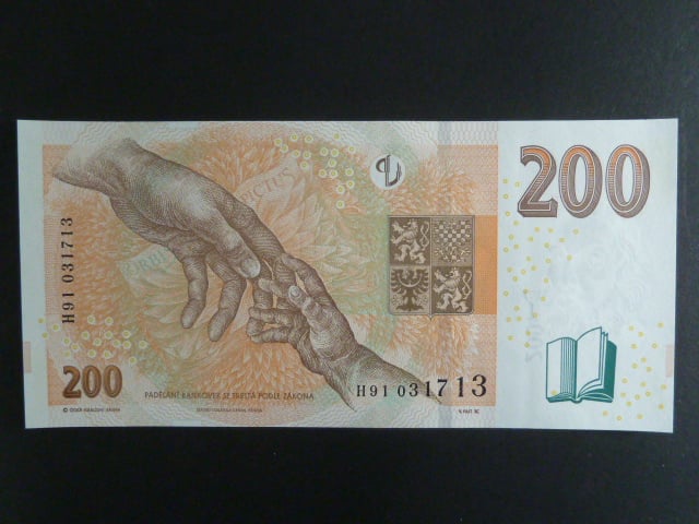 200 Kč 2018 série H 91