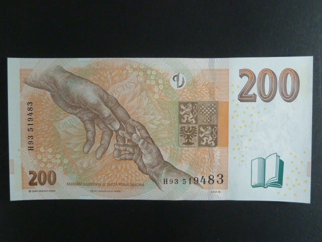 200 Kč 2018 série H 93