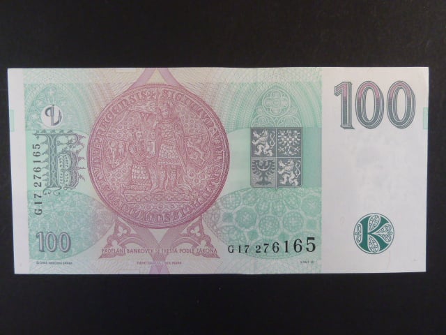 100 Kč 1997 s. G 17