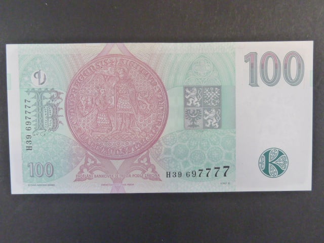100 Kč 1997 s. H 39