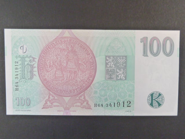 100 Kč 1997 série H 64