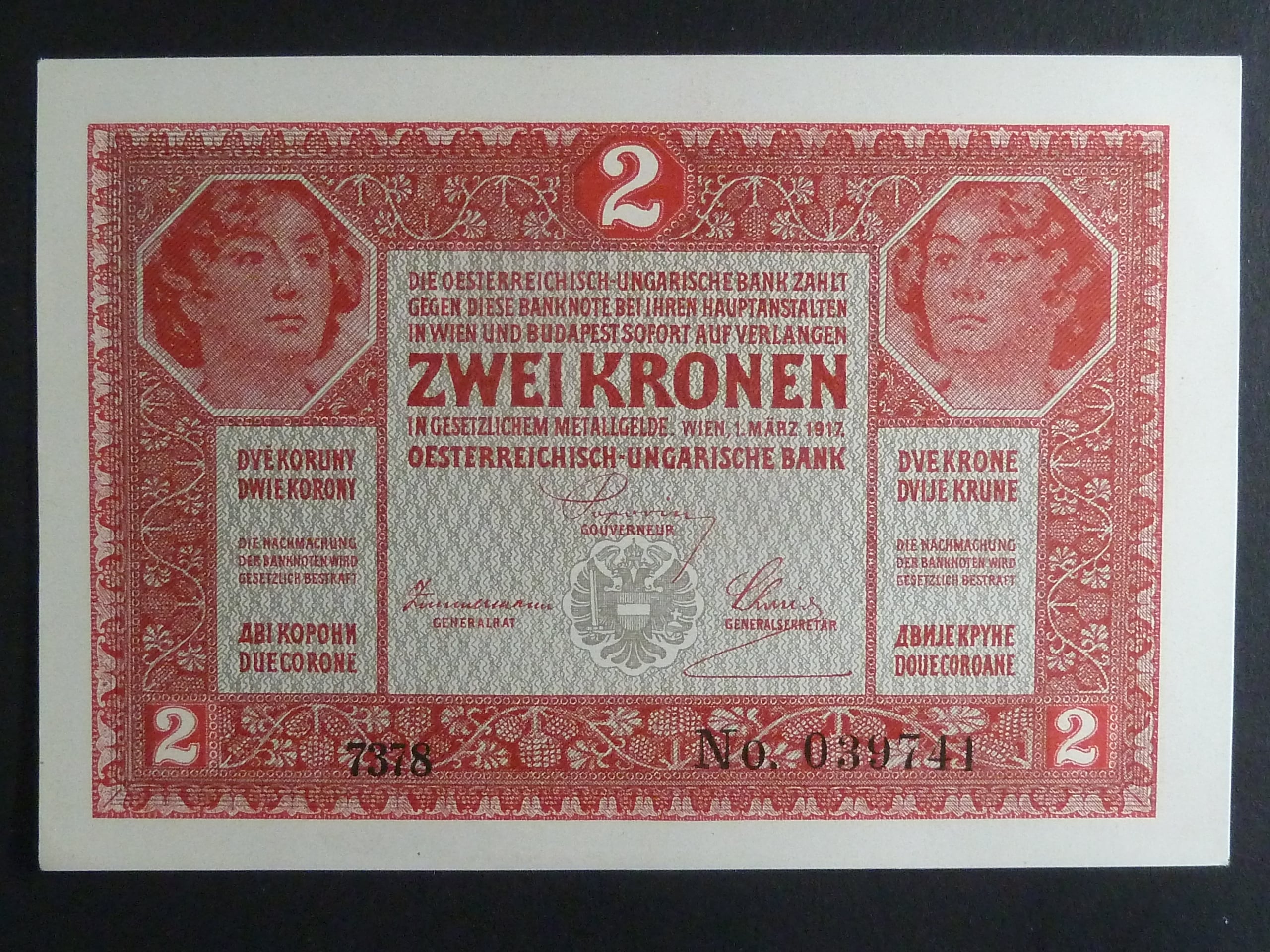 2 K 1.3.1917 série 7378