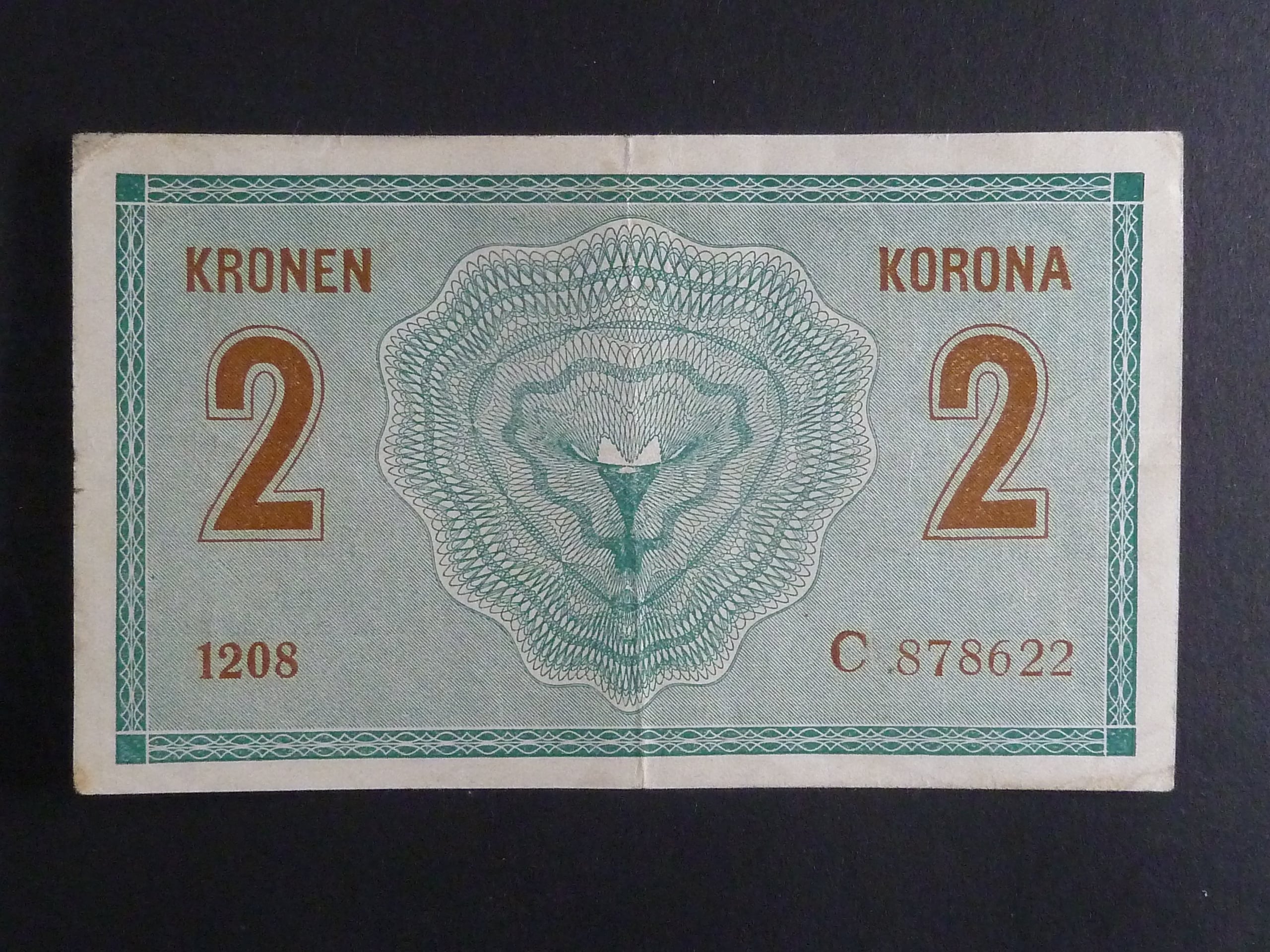 2 K 5.8.1914 série C 1208 - tenké "C"