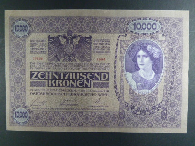 10 000 K 2.11.1918 série 1004