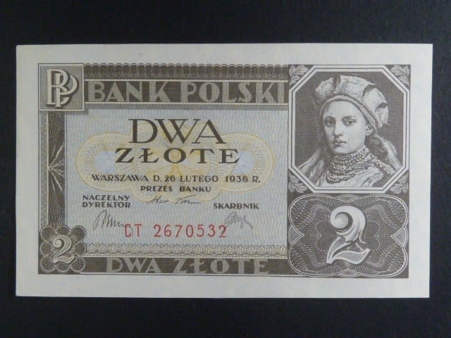 Polsko, 2 Zl 1936 série CT