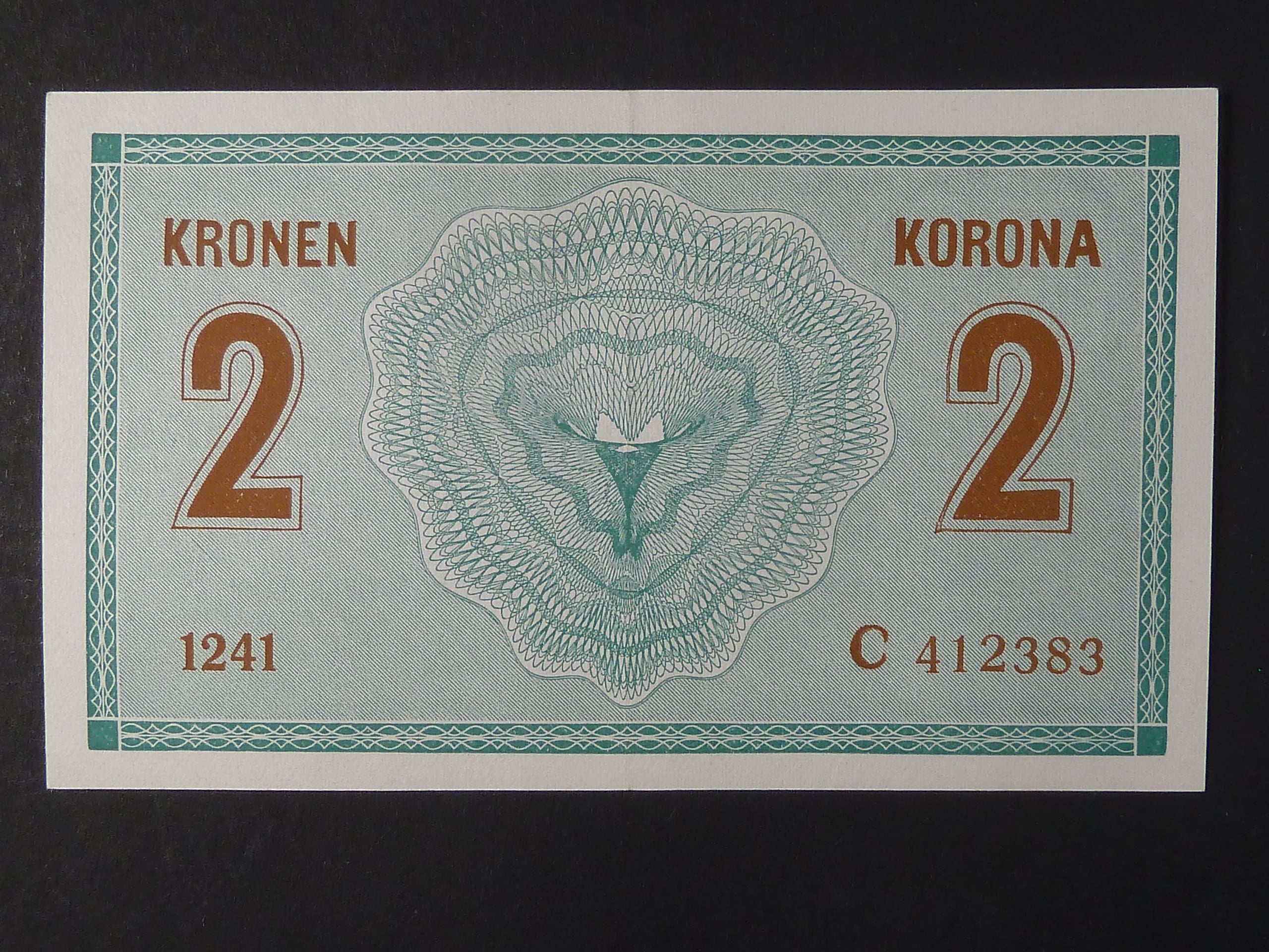 2 K 5.8.1914 série C 1241 - tlusté "C"