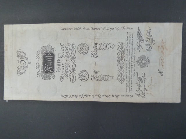 5 Gulden 1.8.1796