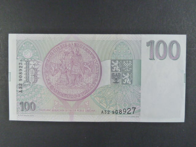 100 Kč 1993 s. A 32