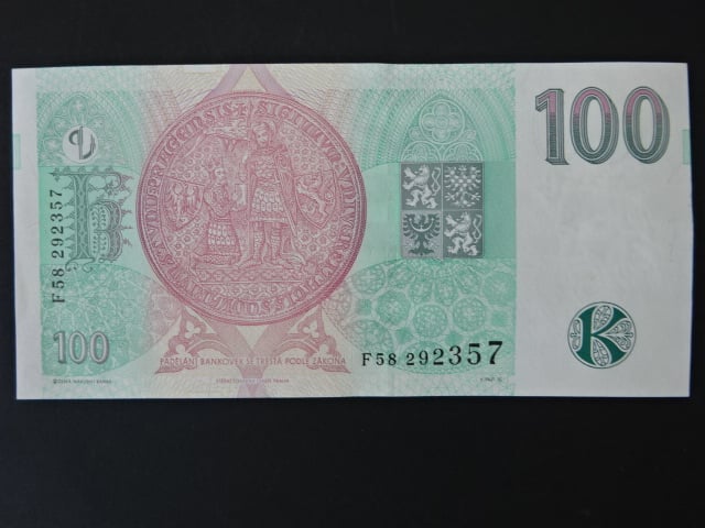 100 Kč 1997 s. F 58