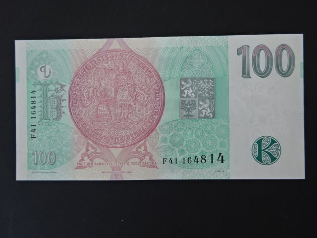 100 Kč 1997 série F 41