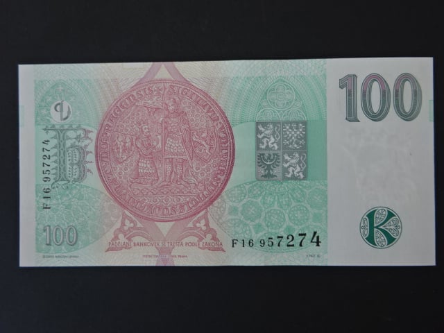 100 Kč 1997 s. F 16